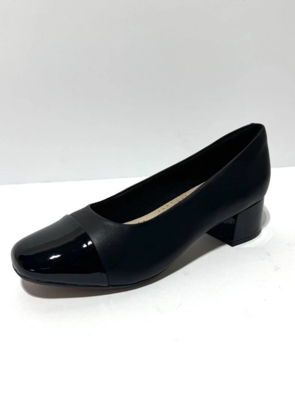 Clark’s Womens Marilyn Sara Pump Heels Black Size Size 9W